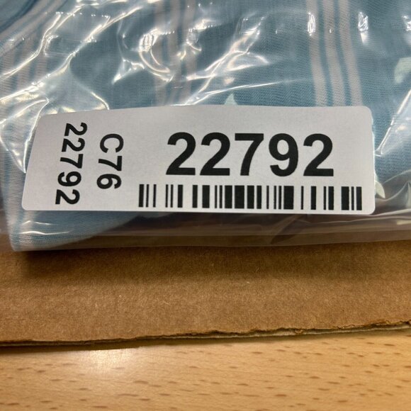 Southern Tide Summer Ray Stripe Polo Shirt Men's Size Large Rain Water Blue NWT - Picture 11 of 11